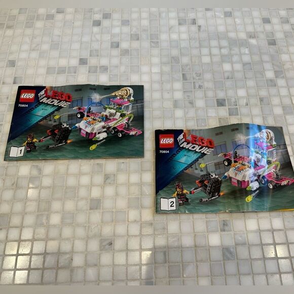 Lego Minecraft Lego Movie Instruction Manuals Lot - Picture 9 of 12